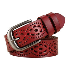 Load image into Gallery viewer, Fashion Genuine Leather Luxury Women Belt