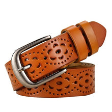 Load image into Gallery viewer, Fashion Genuine Leather Luxury Women Belt