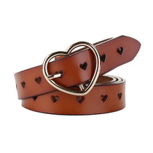 Load image into Gallery viewer, Fashionable Genuine Heart Pattern Women Belt