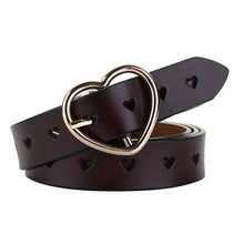 Load image into Gallery viewer, Fashionable Genuine Heart Pattern Women Belt