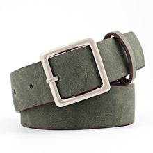 Load image into Gallery viewer, Fashion Square Buckled Women Belt