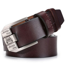 Load image into Gallery viewer, Brand Best Quality 100% Most Genuine Leather Alloy Belt For Men