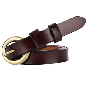 New fashion genuine leather women belt