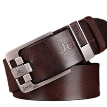 Load image into Gallery viewer, Brand Best Quality 100% Most Genuine Leather Alloy Belt For Men